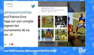 L'étrange pose de Patrice Evra fait rire les internautes !