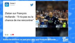 Zlatan Ibrahimovic se sent plus utile que François Hollande : qu'en dit Twitter ?