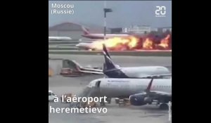  Moscou: 41 morts après l'atterrissage d'urgence d'un avion en feu 