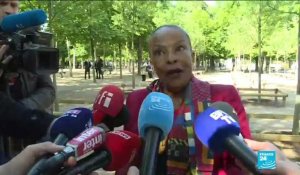 Christiane Taubira s'exprime à l'occasion de la Journée nationale de l'abolition de l'esclavage