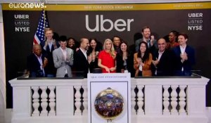 Uber fait son entrée à la Bourse de New York