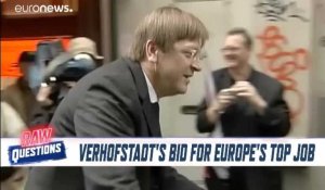 Guy Verhofstadt, chef des libéraux et démocrates, veut une Union Européenne plus forte