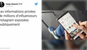 Instagram. Les informations personnelles de millions d'influenceurs ont fuité sur internet