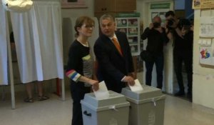 Européennes: vote de Viktor Orban, Premier ministre hongrois