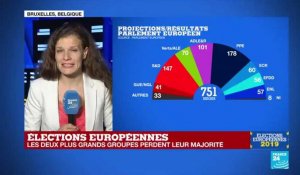 Élections européennes : Les deux plus grands groupes perdent leur majorité au Parlement européen