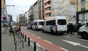 Bruxelles : un groupe de "gilets jaunes" se dirige vers le centre-ville 