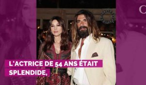 PHOTOS. Cannes 2019 : Monica Bellucci rayonnante au bras de son compagnon Nicolas Lefebvre à la soirée Dior