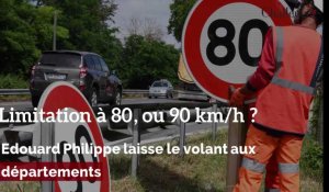 80 ou 90 km/h ? Edouard Philippe laisse le choix aux départements 