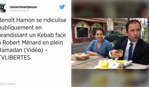 Benoît Hamon s'offre un kebab à Béziers pour relancer sa campagne