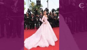 PHOTOS. Cannes 2019. Iris Mittenaere illumine le tapis rouge dans une robe rose digne d'une princesse