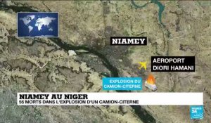 55 morts dans l'explosion d'un camion-citerne au Niger