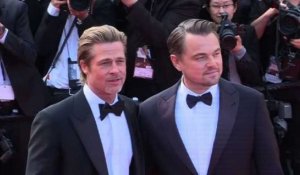Cannes: DiCaprio, Pitt et Tarantino enflamment le tapis rouge