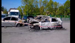 Six véhicules incendiés dans la nuit du 11 au 12 mai au garage du Poteau à Chamant