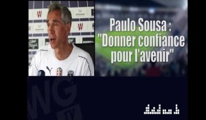 Paulo Sousa explique pourquoi il titularise Gaëtan Poussin