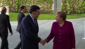 Merkel accueille le Premier ministre libyen el-Farraj