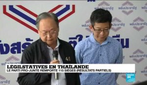 Législatives en Thaïlande : le parti pro-junte a besoin d'alliés pour gouverner