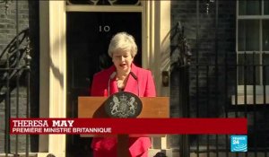 Démission de Theresa May : "C'est un profond regret de ne pas avoir été en mesure d'accomplir le Brexit"