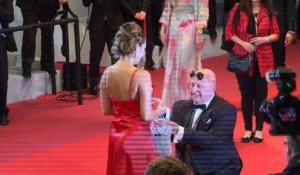 Demande de mariage sur le tapis rouge à Cannes