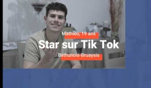 Béthune - Bruay : Mathieu, pas 20 ans mais déjà star sur TikTok