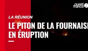 La Réunion. Le Piton de la Fournaise en éruption pour la troisième fois de l’année