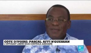 Côte d'Ivoire : l'opposant Pascal Affi N'guessan libéré sous contrôle judiciaire