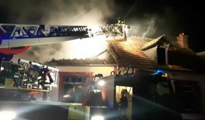 Le Transloy : une maison ravagée par un incendie