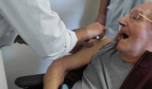 Vaccinations contre le Covid-19 dans un Ehpad près de Tours