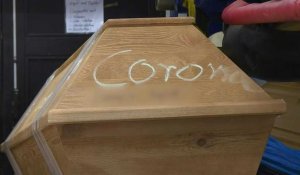 Covid-19: un crématorium allemand débordé par l'afflux de cercueils