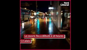 Calais : le couvre-feu entre en action à 18h