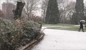 La neige s'invite en Flandre, Météo France annonce des perturbations jusqu'à samedi soir.