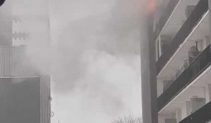 Lille : feu d'appartement à Lille-Sud