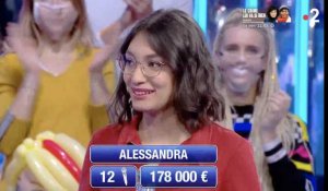 N'oubliez pas les paroles : Alessandra dévoile ses projets avec sa belle cagnotte (vidéo)