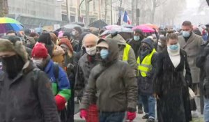 Paris: nouvelle journée de manifestation contre la loi "sécurité globale"