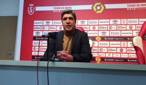 David Guion analyse le match du Stade de Reims contre Angers