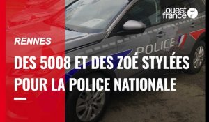VIDÉO. Des 5008 stylées pour les policiers à Rennes
