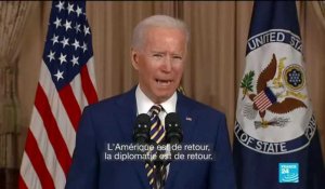 Diplomatie américaine : Joe Biden fixe les grands axes de sa politique étrangère