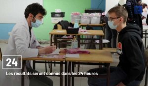 Pecquencourt : dépistage des élèves de l'Institut d'Anchin