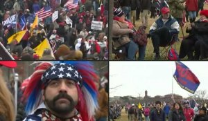 Des foules de partisans de Trump convergent vers Washington