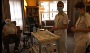 Amiens: premiers vaccins en Ehpad
