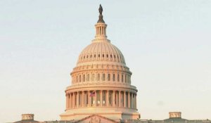 USA: Lever de soleil sur le Capitole au lendemain des violences
