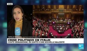 Crise politique en Italie : G. Conte démissionne, le gouvernement en quête d'une nouvelle majorité