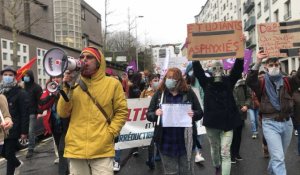 VIDÉO. A Brest plus de 700 manifestants pour la réouverture des universités « sacrifiées »