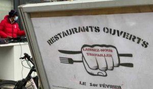 Villeurbanne : un restaurateur ouvre son établissement pour sensibiliser sur la crise qu'il traverse