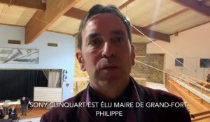 Grand-Fort-Philippe : Sony Clinquart réagit à son élection en tant que maire