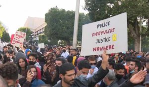 Tunis: manifestation pour dénoncer les violences policières