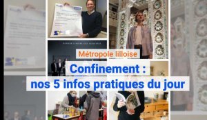 Confinement : nos 5 infos pratiques du jeudi 10 décembre dans la métropole lilloise