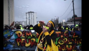 Maubeuge : manifestation de gilets jaunes dans le centre-ville