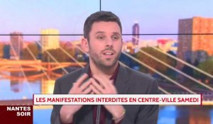 Nantes : les manifs interdites en centre-ville samedi