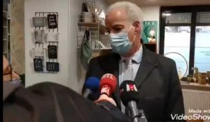 Le ministre Alain Griset en visite à Hem 