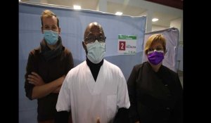 Vaccination anti-covid des plus de 75 ans à Denain: la parole aux soignants